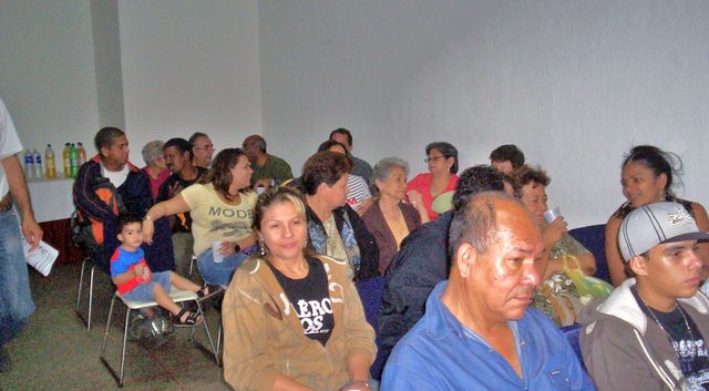 En plena asamblea